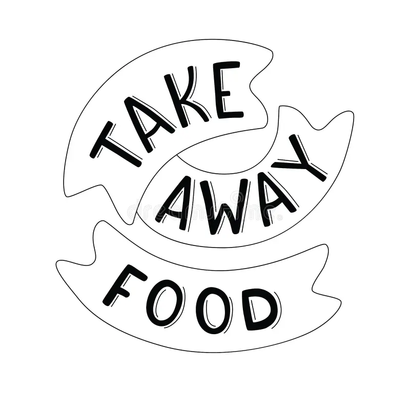 take-away-food-handwritten-sign-print-package-delivery-sticker-vector-stock-illustration-isolated-white-background-209703960